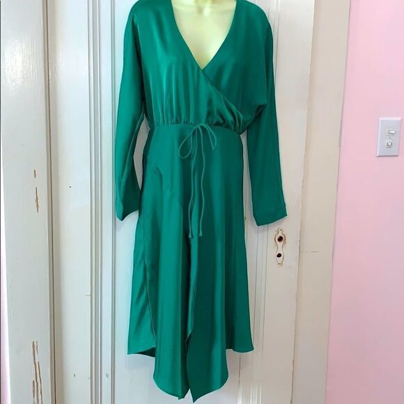 NWT Cushnie for Target green asymmetrical … - Picture 1 of 13